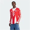 adidas Performance Fußballtrikot FC BAYERN MÜNCHEN 25/26 LONG SLEEVE HEIMTRIKOT (1-tlg) rot XXL (52)