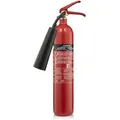 Smartwares Feuerlöscher FEX-15621, 2 kg, CO2 Löscher, 34B, Stahlbehälter, frostsicher