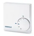 Eberle Raumtemperaturregler reinweiß 1Ö Aufputz IP30 230V 5-30°C... RTR-E6121