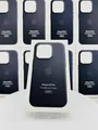 Apple iPhone 15 Pro Feingewebe Case Hülle MagSafe MT4H3ZM/A Schwarz Black