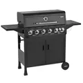 TAINO BRANDO 6+1 Gasgrill 6 Brenner Seitenkocher BBQ Grillwagen Gasgriller