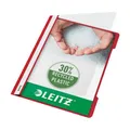 LEITZ Schnellhefter 4191 Kunststoff rot DIN A4
