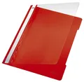 Leitz 4191-00-25 4191 Schnellhefter - A4, langes Beschriftungsfeld, PVC, rot