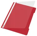 Leitz 41910025 Schnellhefter rot (Plastik, DIN A4)