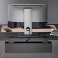 Schreibtisch Stahl Kabelkanal 600mm XXL I Kabel Organizer Ordnung Management