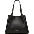 Marc O'Polo Leder Schultertasche Biana Shopper Black schwarz - Schwarz