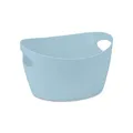 Koziol BOTTICHELLI S Organizer & Aufbewahrungsbehälter, 1,5 l, stapelbar, Farbe: recyceltes Blau