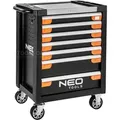 NEO Werkzeugwagen Premium 7 Schubladen - Schwarz
