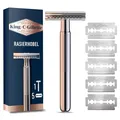 King C. Gillette "Rasierhobel" + 5 Ersatzklingen
