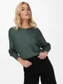 ONLY Strickpullover ONLADALINE L/S SHORT PULLO KNT NOOS Viskosemischung, regular fit