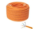 PremiumX 100m CAT 7 Netzwerkkabel Simplex LAN Kabel Ethernet Datenkabel Computer-Kabel