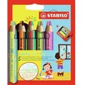 STABILO Multitalentstift woody 3 in 1 duo, 5er Kartonetui