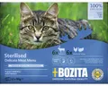 Katzenfutter nass BOZITA Delicate Meat Menu Sterilised Häppchen in Sauce mit Fle