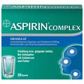 Aspirin Complex Granulat – Effektive Wirkung bei Erkältung mit Schnupfen, Fieber, Kopf- und Gliederschmerzen