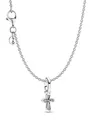 Pandora Kette mit Anhänger Funkelndes Kreuz Silber