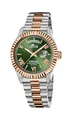 Lotus Herrenuhr Analog Edelstahl 316L Silber - Quarz Datum - Mineralglas, Wasserdicht 10 ATM - 18856/3 Freedom