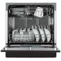 Klarstein Standgeschirrspüler DSM-Amazonia-8-darkm 10041204, 6 l schwarz|silberfarben