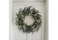 Lights4fun Adventskranz 66cm Weihnachtskranz mit Beeren und Tannenzapfen mit Beleuchtung