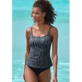 Elbsand Tankini-Top Letra, mit tollem Wording schwarz 40