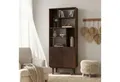 IDIMEX Regal SIMONA, Modernes Holzregal mit Türen & Fächern Design Regal nussbaum farben