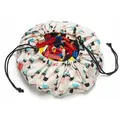 Play & Go Aufbewahrungstasche in Weiß - Ø 40 cm