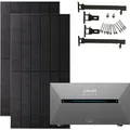 Anker SOLIX 1.000 W Balkonkraftwerk mit Solarbank Pro 2 Mit Halterung für Flachdach