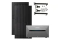 Anker Balkonkraftwerk Solix 1000W Photovoltaikanlage Komplettset mit Solarbank E1600 2 Pro, (Set, 2 × 500W Module+1 × Anker E1600 2 Pro +Ohne/mit Halterung), IP65, Plug und Play