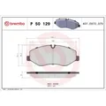 P 50 129 BREMBO Bremsbelagsatz, Scheibenbremse PRIME LINE
