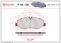 NEU - BREMBO P50129 Bremsbelagsatz, Scheibenbremse für MERCEDES-BENZ