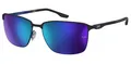 UNDER ARMOUR UA RETAINED/G 0VK MATTE BLACK BLUE 61/16/145 Herren Sonnenbrillen