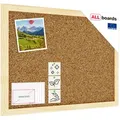 ALLboards Pinnwand, Braun, Holz, 30x40x1.5 cm, Dekoration, Magnettafeln & Pinnwände