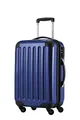 Hauptstadtkoffer Alex - Handgepäck Koffer 55x38x23 cm, 42 L, Zahlenschloss, erweiterbarer Hartschalen Trolley aus PC ABS, 3,2 kg, 4 Doppelrollen, Dunkelblau