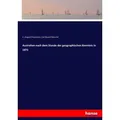 Australien nach dem Stande der geographischen Kenntnis in 1871 von A. (August) Petermann/ Carl Eduard Meinicke / hansebooks / Taschenbuch