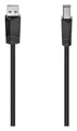 Hama 200604 0,48 Gbit/s USB A auf USB B Männlich 5 m  Schwarz