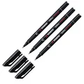 3 x Stabilo OHPen Folienschreiber OHP-Marker schwarz S, permanent 0,4 mm