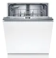 Bosch Serie 4 SMV4ETX08E Vollintegrierter Geschirrspüler, Höhe 81,5 cm, Breite 6