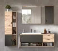 xonox.home Badkombination Grado Nox Oak Nachbildung 203x192x48 cm