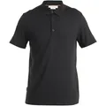 Icebreaker Herren Merino 150 Tech Lite III Poloshirt - XXL - Black
