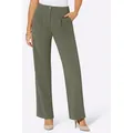 creation L Jerseyhose Hose Innenbeinlänge ca. 77 cm grün 40