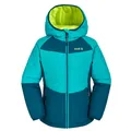 Kamik Steppjacke Celeste (Ganzjahresjacke, winddicht, reflektierend) aquablau/ozeanblau Mädchen, Größe: 104