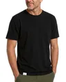 Alpenwert® Merino Shirt Herren [Made IN Portugal] perfektes Wandershirt Wander Tshirt aus Merinowolle Tshirt für Sport, Outdoor, Funktionsshirt (DE/NL/SE/PL, M, Regular, Regular, Schwarz)
