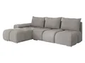Mirjan24 Ecksofa Bukirt mit Bettkasten, 3 Sitzer L-Form Sofa mit Schlaffunktion, Eckcouch für Wohnzimmer, Couch mit Bettfunktion (Velo 633, Seite: Links)