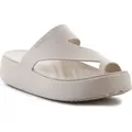 Schuhe Crocs Getaway Platform Toe Loop 2108340LH - Beige - 36