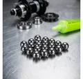 Shimano Laufrad SHIMANO KUGELSATZ 20 Stück Vorderradnabe Stahlkugel - Ersatzkugeln für