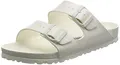 Birkenstock Damen Arizona Eva Pantoletten, Weiß (White 43), 38 EU