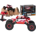 KIK - RC Rock Crawler HB 2.4GHz 1:18 rot Auto - Rot