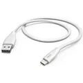 Hama Ladekabel USB-A - USB-C 1,5 m Weiß