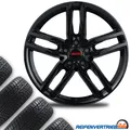 4x Alu Winterräder für Fiat 600 Reifen 215/60R17 Dunlop