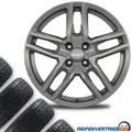 4x Alu Winterräder für Fiat 600 Reifen 215/60R17 Dunlop