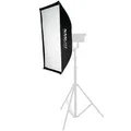 Nanlite Softbox SB-RT-90x60, 90 x 60 cm, mit Bowens-Anschluss, z. B. fÃ¼r Forza